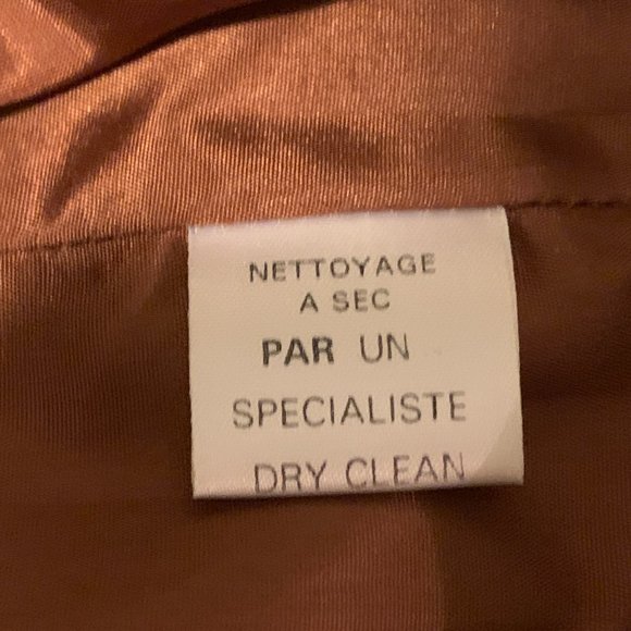 CELINE Paris, REAL SUEDE lined pants, vintage,  size 42, made in France, short - Picture 7 of 8